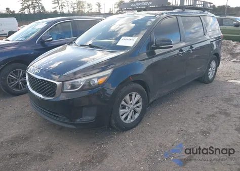 2016 Kia Sedona Lx z USA, uszkodzony, nr VIN KNDMB5C1XG6127956